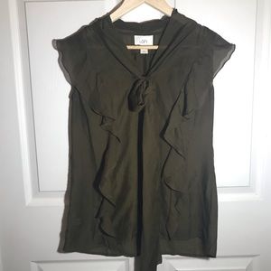 Ann Taylor LOFT Ruffle Blouse